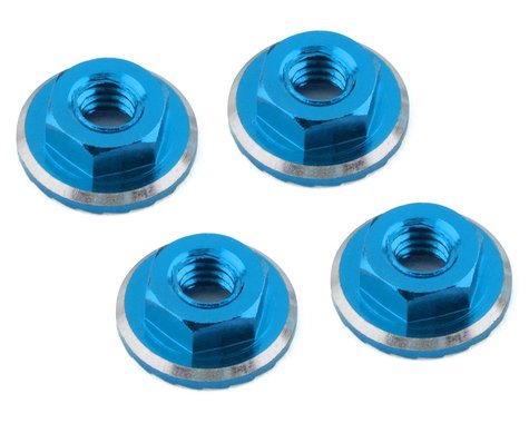 1UP Racing Lockdown UltraLite 4mm Serrated Wheel Nuts (select colour) (4)