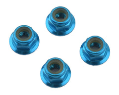 1UP Racing 4mm Serrated Aluminum Locknuts (various colours) (4)