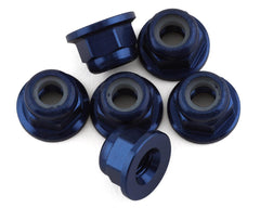 1UP Racing 3mm Aluminum Flanged Locknuts (various colours) (6)
