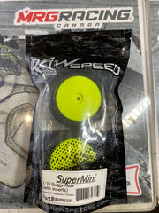 Raw Speed RC Super Mini 2.2" 1/10 Rear Buggy Tires (2) (MRG - Premount)