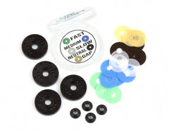MIP Bypass1 Hi-Flow Pistons, 6 and 8 hole set options 16mm, 1/8th Scale