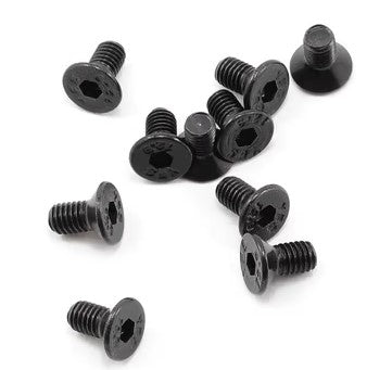 ProTek RC 3x6mm "High Strength" Flat Head Screws (10)-PTK-H-2201