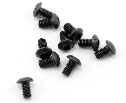 ProTek RC 3x5mm "High Strength" Button Head Screws (10)-PTK-H-3200