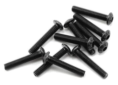ProTek RC 3x16mm "High Strength" Button Head Screws (10)-PTK-H-3206