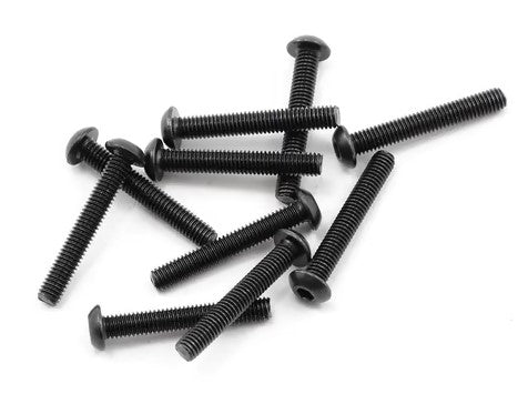 ProTek RC 3x20mm "High Strength" Button Head Screws (10)-PTK-H-3207
