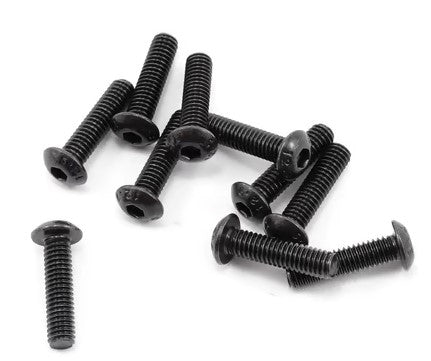 ProTek RC 4x16mm "High Strength" Button Head Screws (10)-PTK-H-3305