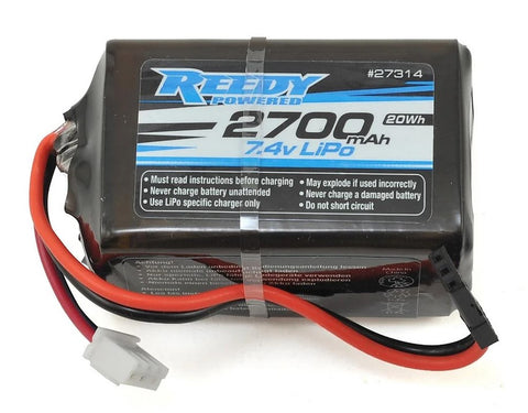 Reedy 2S Hump LiPo Receiver Battery Pack (7.4V/2700mAh)