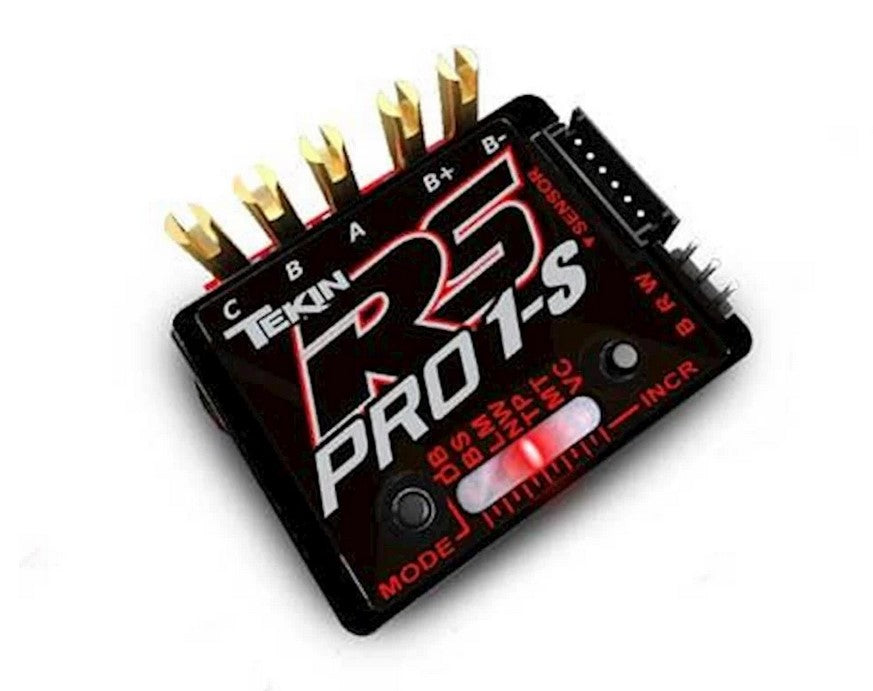 Tekin RS Pro Black Edition BL 1S 1/12 Sensored/Sensorless Brushless ESC
