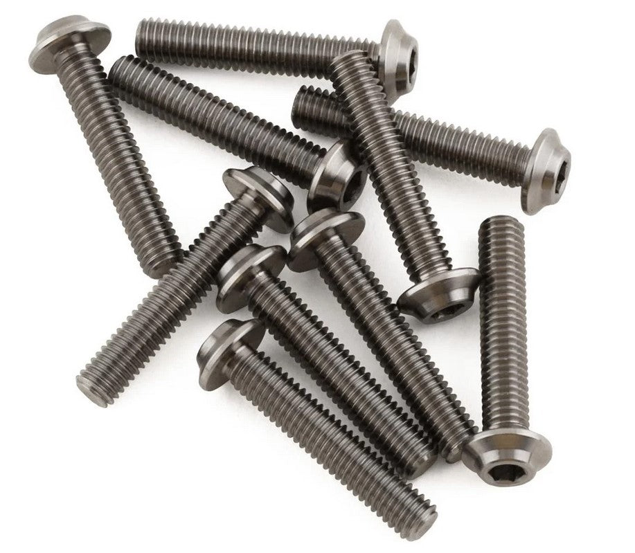 1UP Racing Pro Duty Titanium LowPro Screws (10) - Various Sizes