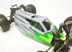 Leadfinger A2 Tactic - Leadfinger A2 Tactic body (clear) w/ 2 wing set for TLR 22 5.0