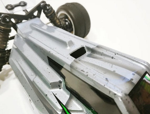 Leadfinger A2 Tactic - Leadfinger A2 Tactic body (clear) w/ 2 wing set for TLR 22 5.0