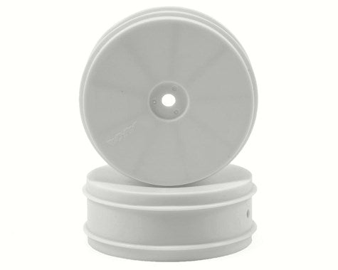 AKA 12mm Hex "EVO" Front Wheels (2) (B6/RB6) (white/yellow)