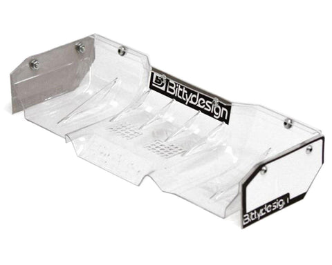 Bittydesign "Zefirus" Lexan 1/8 Buggy & Truggy Wing (Clear)