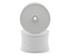 DE Racing 12mm Hex "Speedline" 2.2 1/10 Buggy Rear Wheels (2) (RB6/ZX6) (white/yellow)
