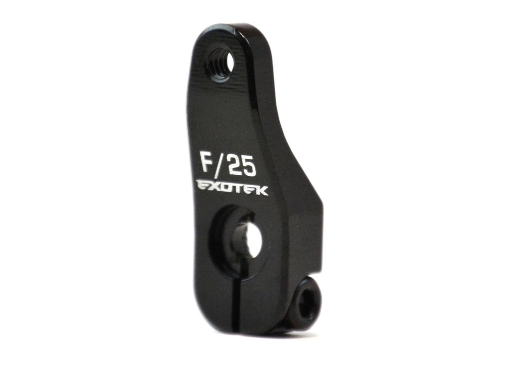 Exotek - TLR 22 Heavy Duty Servo Horn, Clamping, 7075, 25 Tooth (Fuataba/Savox) Spline