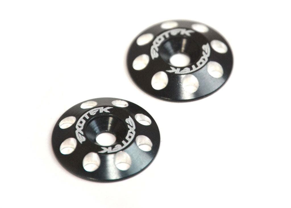 Exotek Flite V2 16mm Aluminum Wing Buttons (2)