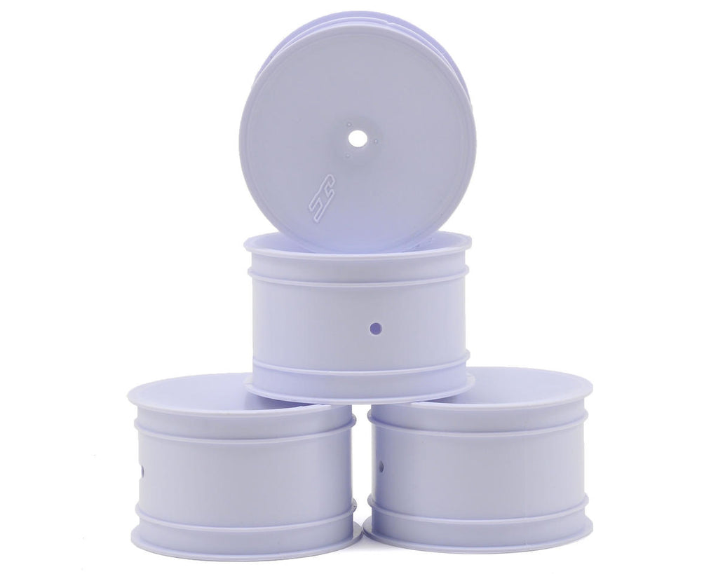 JConcepts 12mm Hex Mono 2.2 Rear Wheels (Half Set-2) (B6/B74/RB6) (White/Yellow)