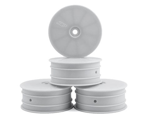 JConcepts 12mm Hex Mono - L1 | L1R | YZ4-SF, 2.2" Front Wheel (4) (White and Yellow)-JCO3381