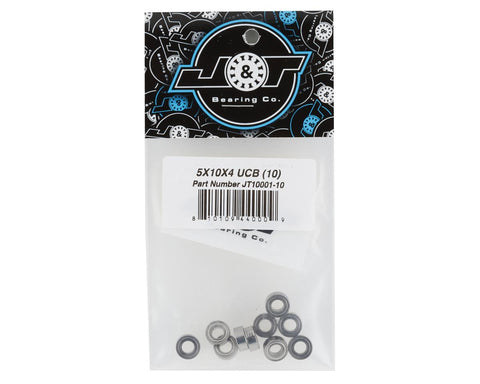 J&T Bearing Co. 5x10x4mm Ultimate Clutch Bearing (10)-JTB-JT10001-10