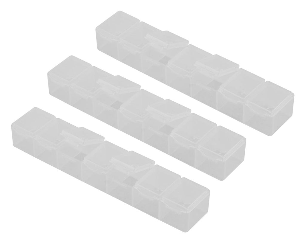 Koswork 7 Compartments Parts Box 165x34x25mm (3 sets)
