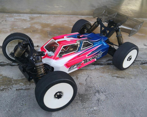 Leadfinger A2 Tactic - Leadfinger Racing Tekno EB48.4 A2 Tactic 1/8 Buggy Body (Clear)