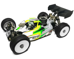 Leadfinger Racing A2.1 Tactic - A2.1 Tactic body (clear) w/front wing for TLR 8IGHT-X nitro buggy-LFRN2024