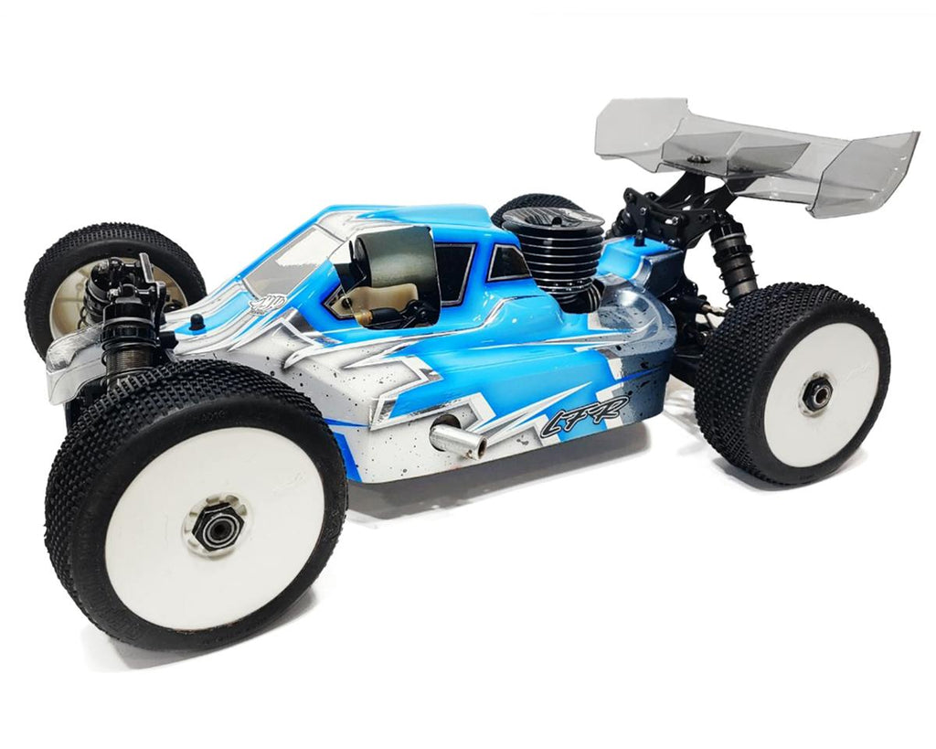 Leadfinger Racing A2.1 Tactic - Leadfinger Racing Sworkz S35-4 A2.1 Tactic 1/8 Buggy Body w/Front Wing (Clear)-LFRN2025
