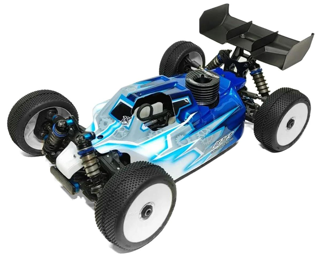 Leadfinger Racing Beretta - Team Associated RC8B4 Beretta 1/8 Buggy Body (Clear) - LFRN2029