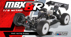 Mugen Seiki MBX8R 1/8 Off-Road Competition Nitro Buggy Kit-MUGE2027