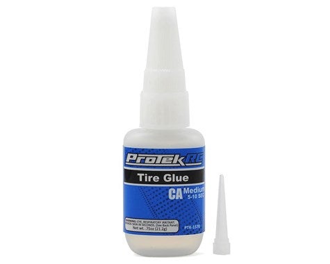 ProTek RC CA Tire Glue w/Glue Tip (Medium) (0.75oz)-PTK-1570