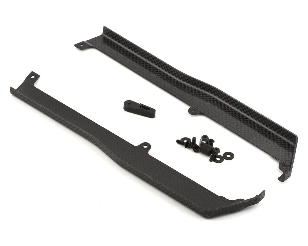 ProTek RC Associated B74.2 & B74.2D Carbon Fiber Side Guards-PTK-1805