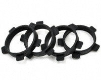 ProTek R/C 1/10 Off-Road Buggy & Sedan Tire Mounting Bands (4)