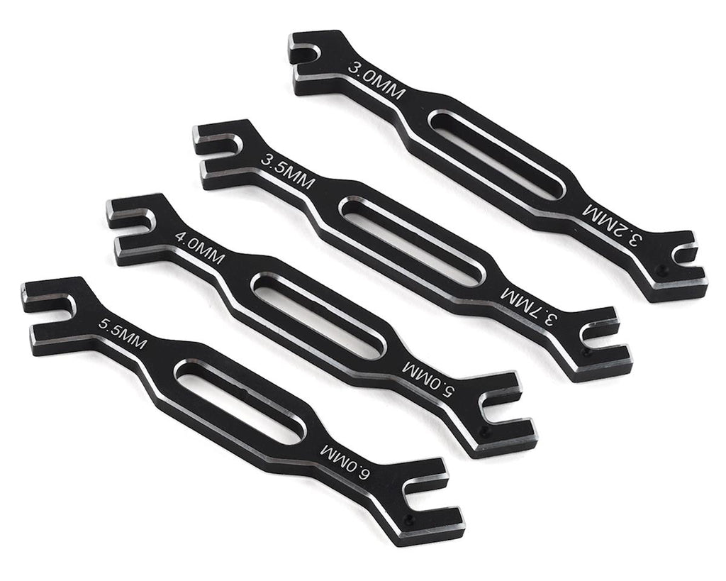 ProTek RC Aluminum Turnbuckle Wrench Set (3, 3.2, 3.5, 3.7, 4, 5, 5.5 & 6mm) - PTK-2034