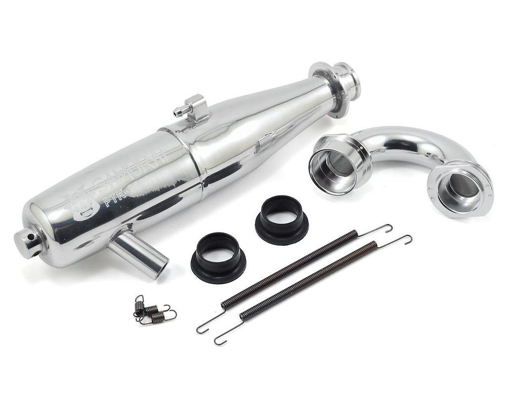 ProTek RC 2090 Tuned Exhaust Pipe w/75mm Manifold (Welded Nipple)-PTK-2090
