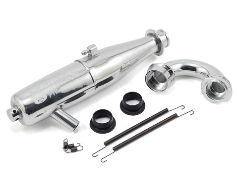 ProTek RC 2090 Tuned Exhaust Pipe w/75mm Manifold (Welded Nipple)-PTK-2090
