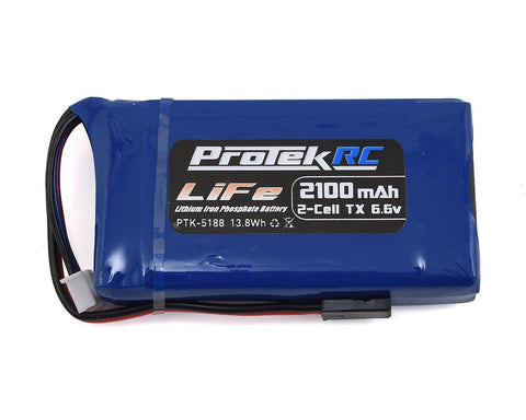 ProTek RC LiFe Futaba Transmitter Battery Pack (6.6V/2100mAh) (3PV/4PK/4PM/4PLS/4PX/4PV/7PX/7PXR/10PX/16SZ)-PTK-5188
