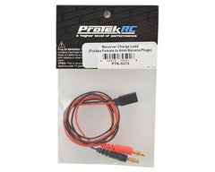 ProTek RC Receiver Charge Lead (Futaba Female to 4mm Banana Plugs)-PTK-5213