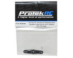 ProTek RC Aluminum Replacement Double Sided Servo Horn (Black) (25T-ProTek)