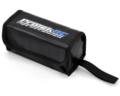 ProTek RC "Flak Jacket" Flame Resistant LiPo Polymer Charging Bag (16x6.5x7cm) - PTK-8120