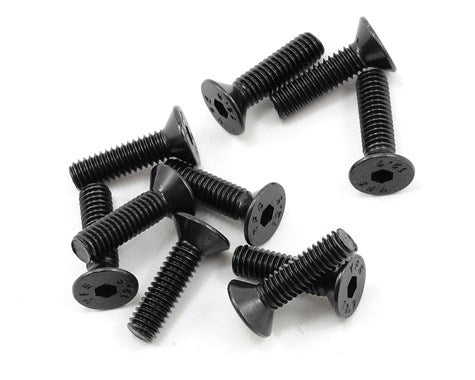 ProTek RC 4x15mm "High Strength" Flat Head Screws (10)