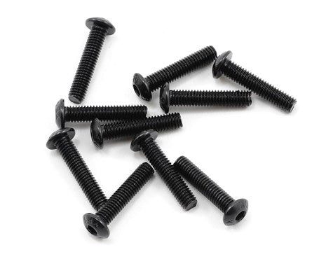 ProTek RC 3x14mm "High Strength" Button Head Screws (10)-PTK-H-3205
