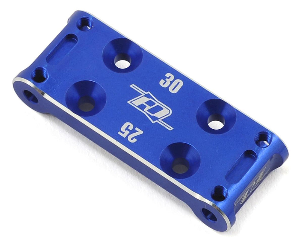 Revolution Design B6 Aluminum Front Bulkhead (Blue - Black)