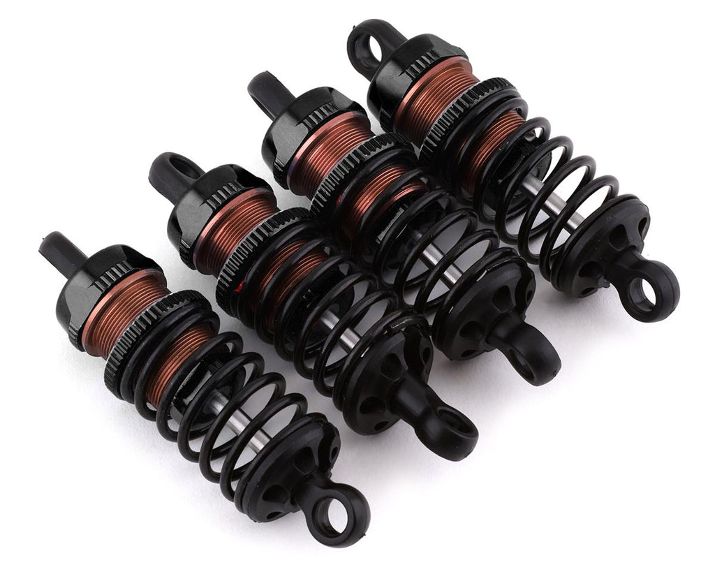 Yeah Racing Aluminum Go Big Bore Touring Shocks (Black or Blue) (4) (55mm)