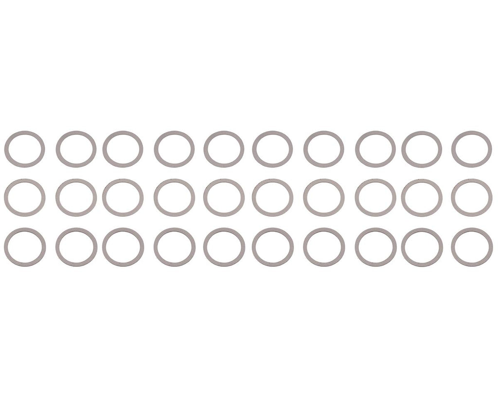 Yeah Racing 8x10mm Stainless Steel Washer Shim Set (30) (0.1, 0.2, 0.3mm)