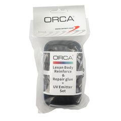 ORCA Lexan Body Reinforce & Repair Glue w/ UV Emitter Set with UV Flashlight