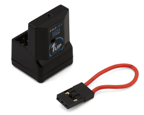 1UP Racing Pro-RX 4-Channel Sanwa FH5 Antenna-Free 2.4GHz Receiver-1UP10106