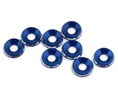 1UP Racing 3mm LowPro Countersunk Washers (8)