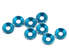 1UP Racing 3mm LowPro Countersunk Washers (8)