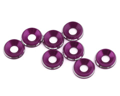 1UP Racing 3mm LowPro Countersunk Washers (8)