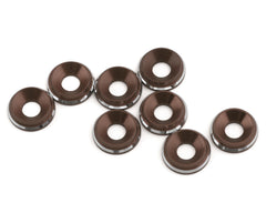 1UP Racing 3mm LowPro Countersunk Washers (8)